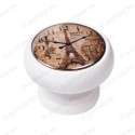 450BL05 ΠΟΜΟΛΑ VINTAGE ΒΙΝΤΑΖ ΡΟΛΟΪ ΛΕΥΚΗ ΛΑΚΑ