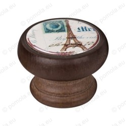 450NG83 ΠΟΜΟΛΟ VINTAGE ΒΙΝΤΑΖ ΠΥΡΓΟΣ EIFFEL ANTIQUE ΚΑΡΥΔΙΑ